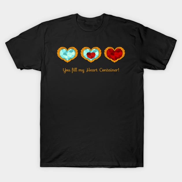 HEART CONTAINER T-Shirt by BadOdds